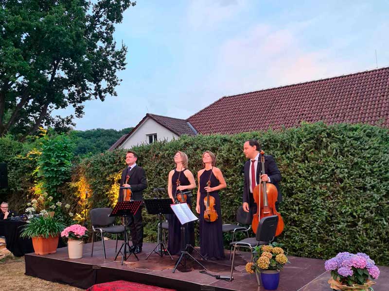 Streichquartett Hauskonzert